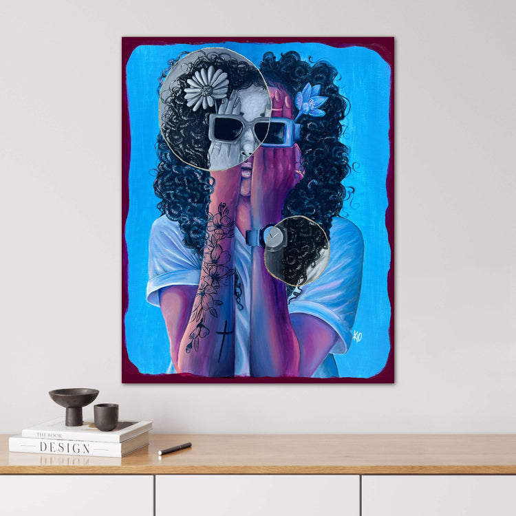 Kiki, Do you love me? Canvas Print