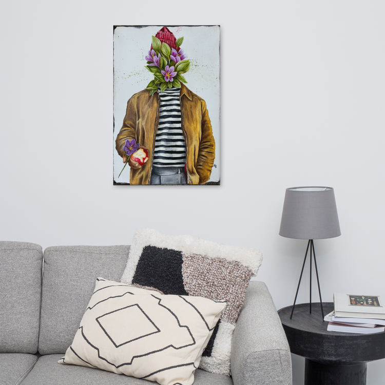 Forbidden Artwork Canvas Print