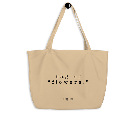 Bag of Flowers/Plants Large Tote