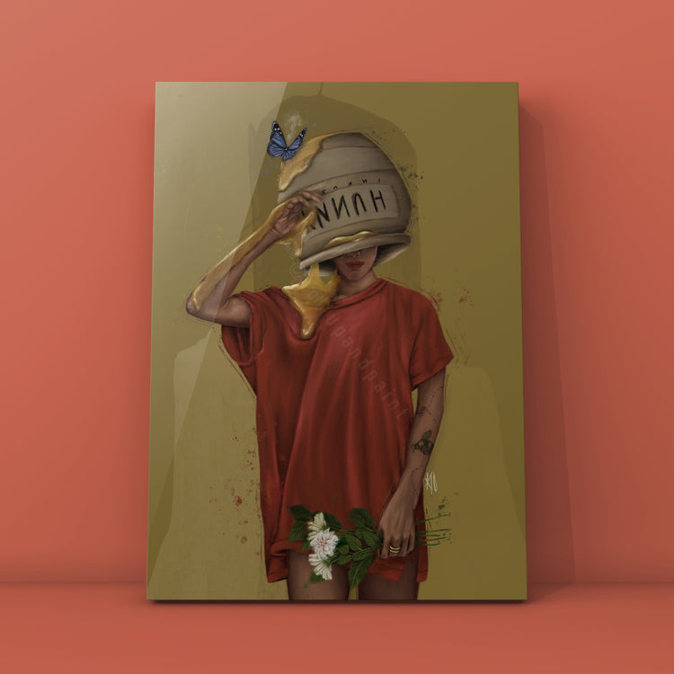 Hunny Pot Canvas Print