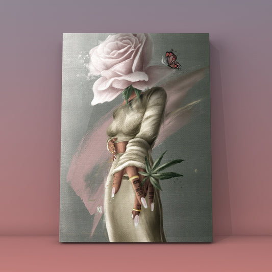 The Florist Canvas Print