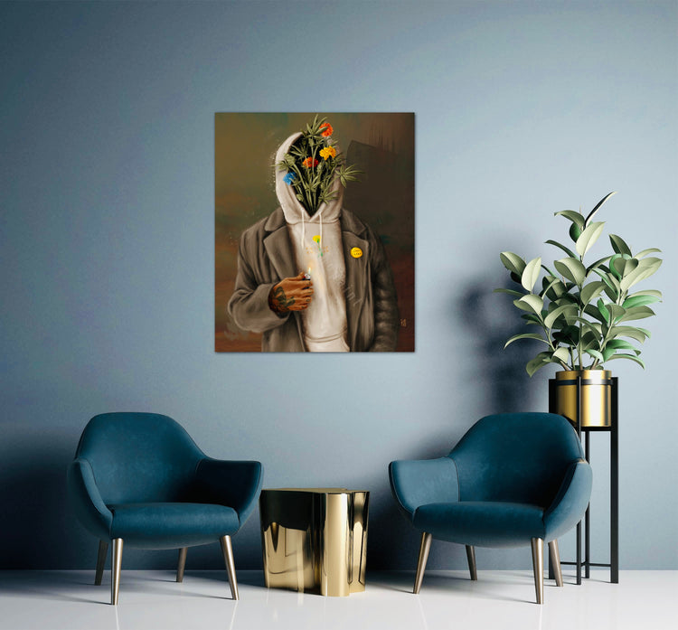 Plant Based Canvas Print