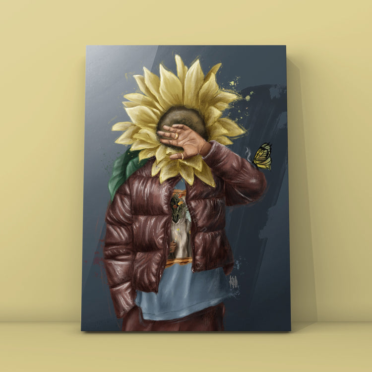 Too Much Sun Canvas Print