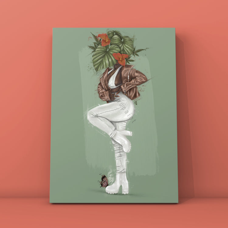 Sativaa Canvas Print