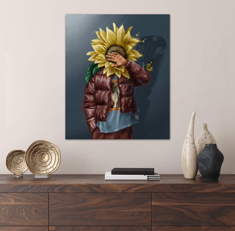 Too Much Sun Canvas Print