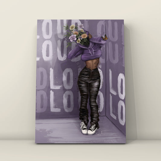 Loud Canvas Print