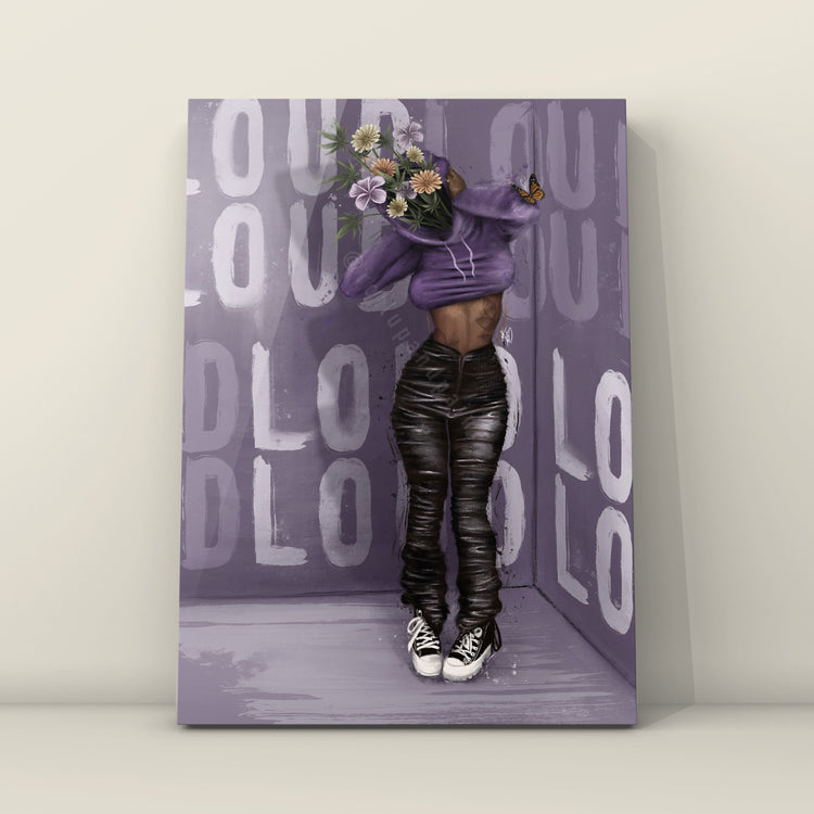 Loud Canvas Print