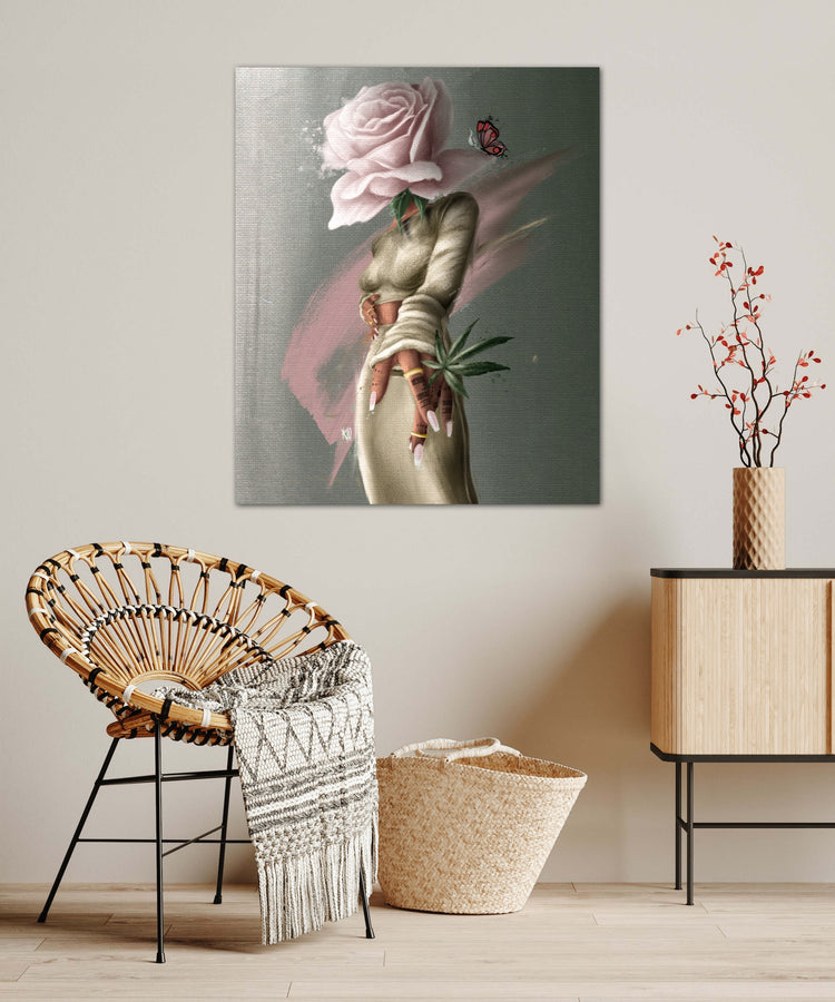 The Florist Canvas Print