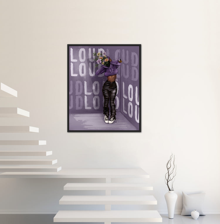 Loud Poster Print