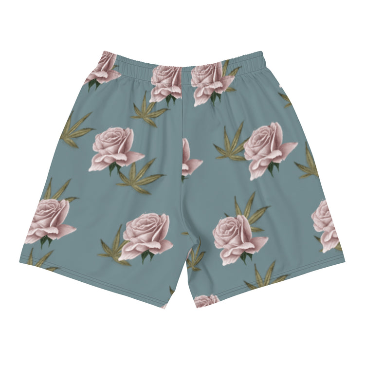 Ouid is a Flower Men’s Shorts Blue