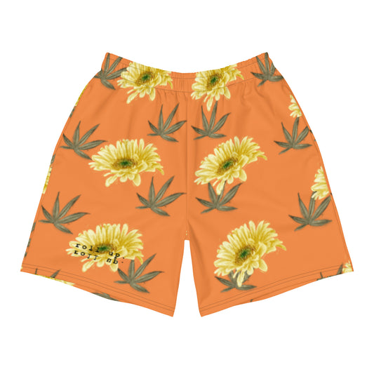 Ouid is a Flower Men’s Shorts Orange