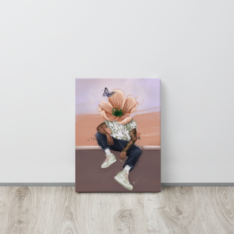 Stop, Drop & Roll Canvas Print