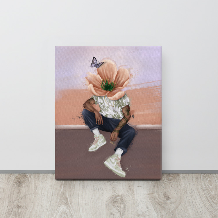 Stop, Drop & Roll Canvas Print