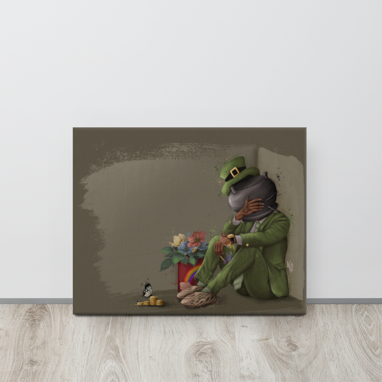 Hit The Jackpot Canvas Print