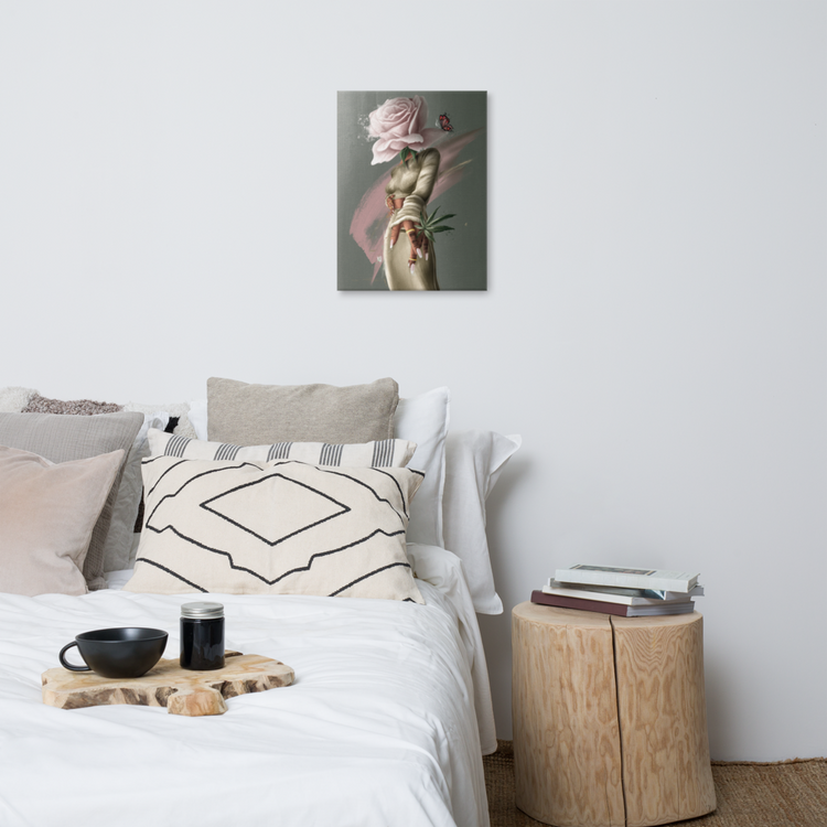 The Florist Canvas Print