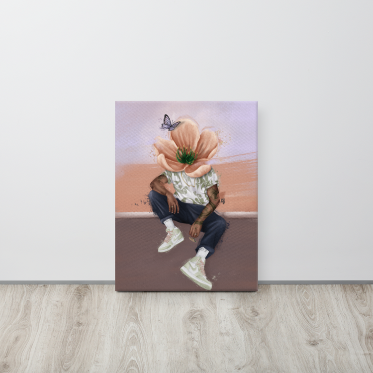 Stop, Drop & Roll Canvas Print