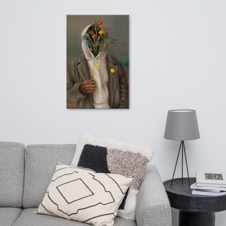 Plant Based Canvas Print