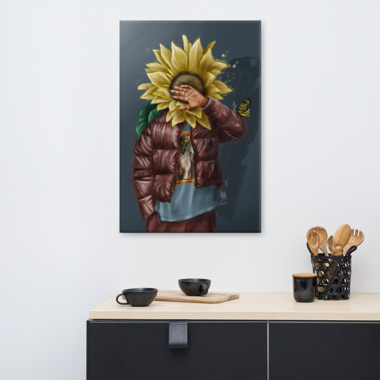 Too Much Sun Canvas Print