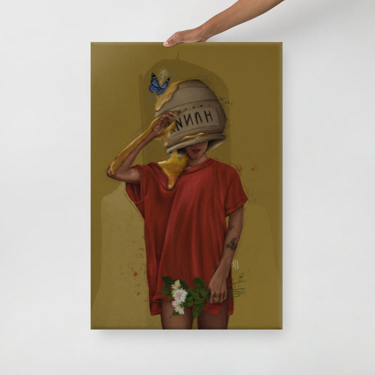 Hunny Pot Canvas Print