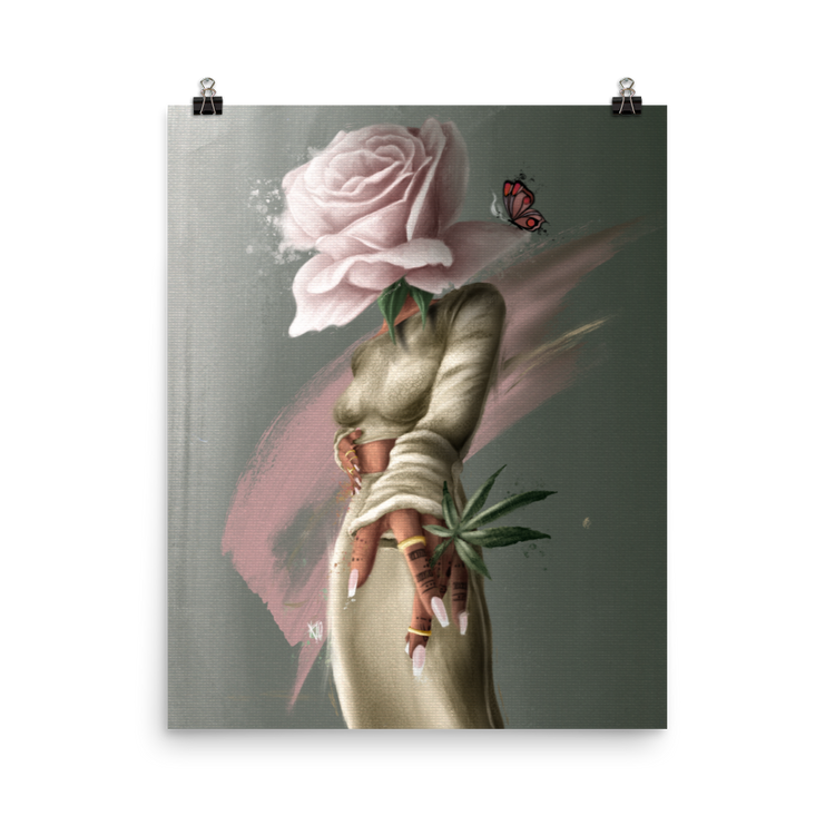 The Florist Poster Print