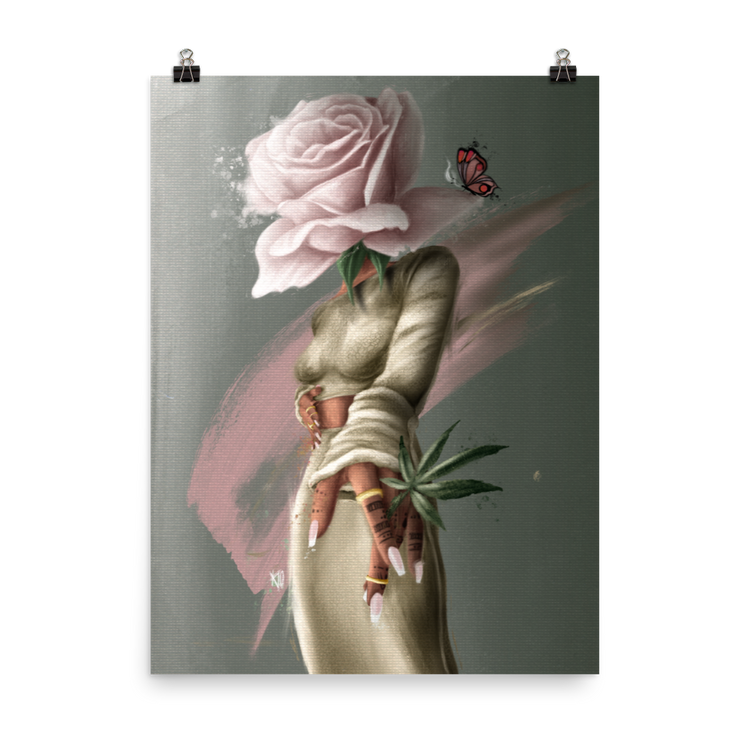 The Florist Poster Print