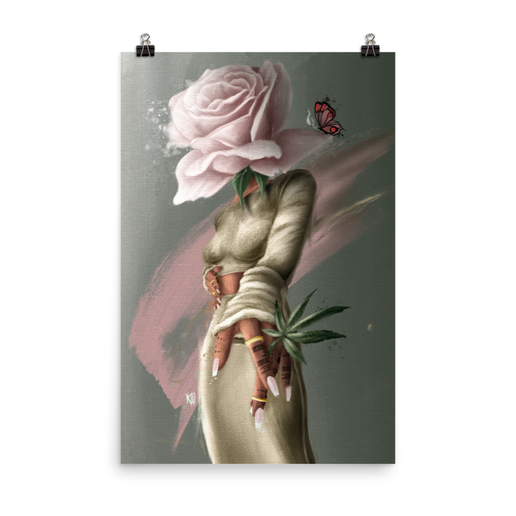 The Florist Poster Print