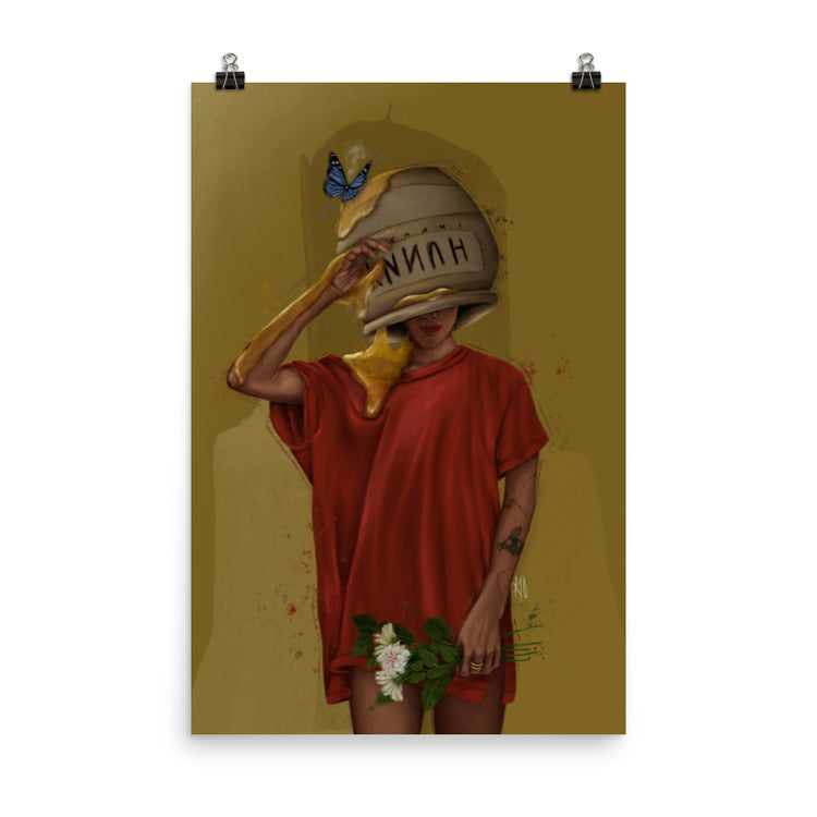 Hunny Pot Poster Print